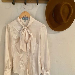 Cream Blouse